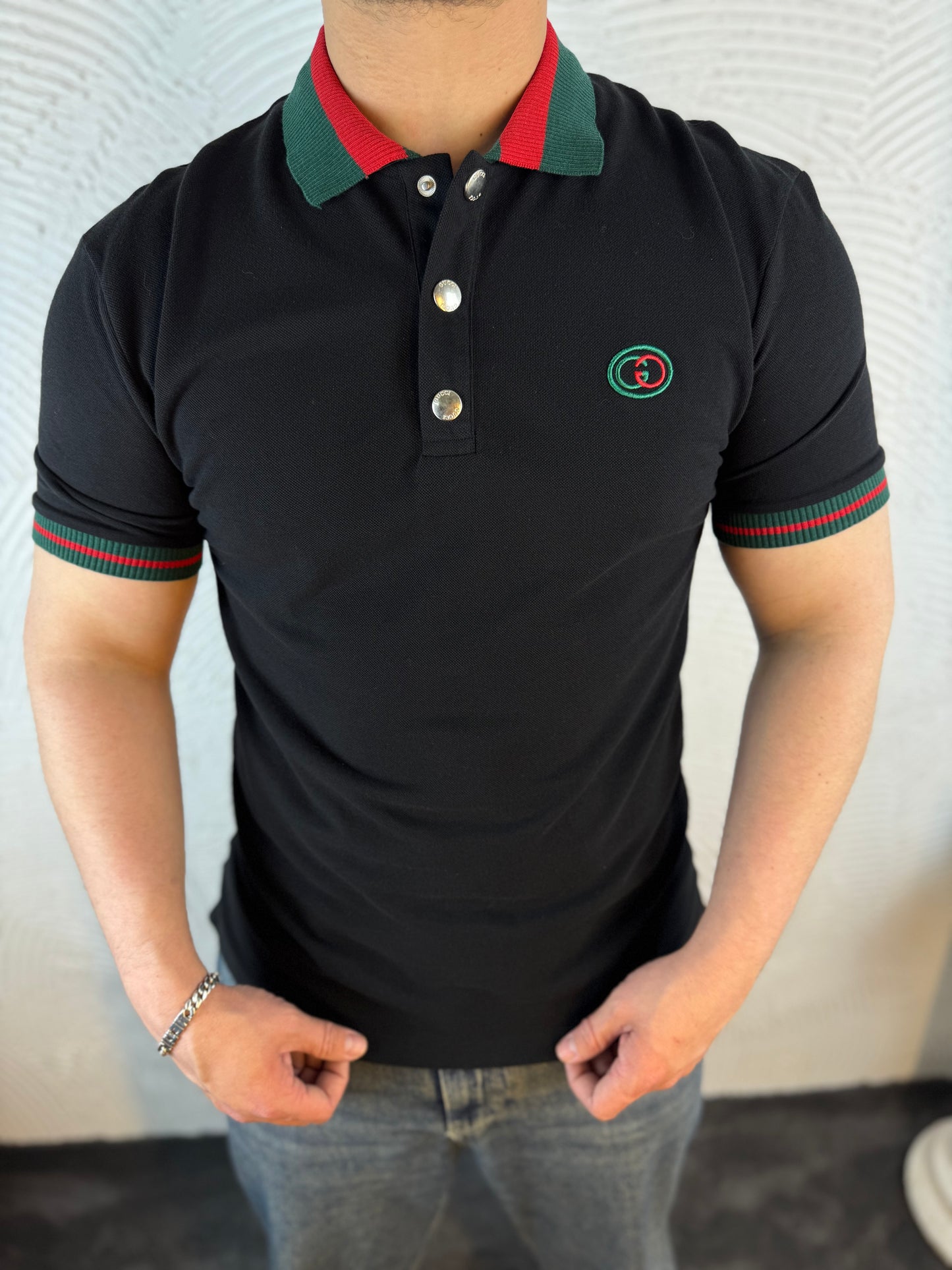 Premium Yakalı Gucci T-shirt