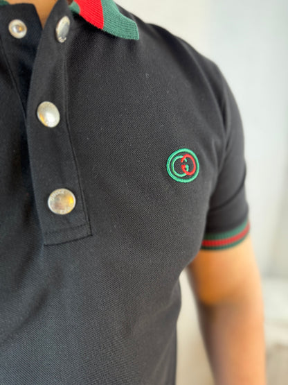 Premium Yakalı Gucci T-shirt